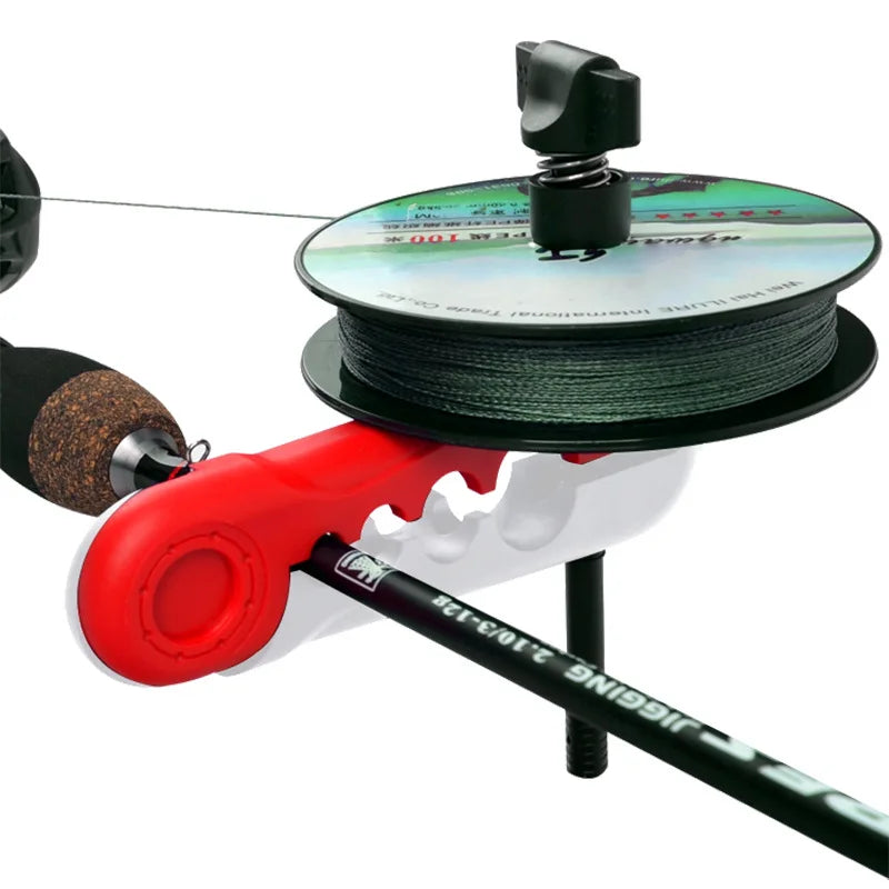 Fishing Line Winder Portable Baitcasting Spinning Reel Line Spooler Machine ABS Spooling Carp Fishing Equipments Winding Tools Pi-Mart