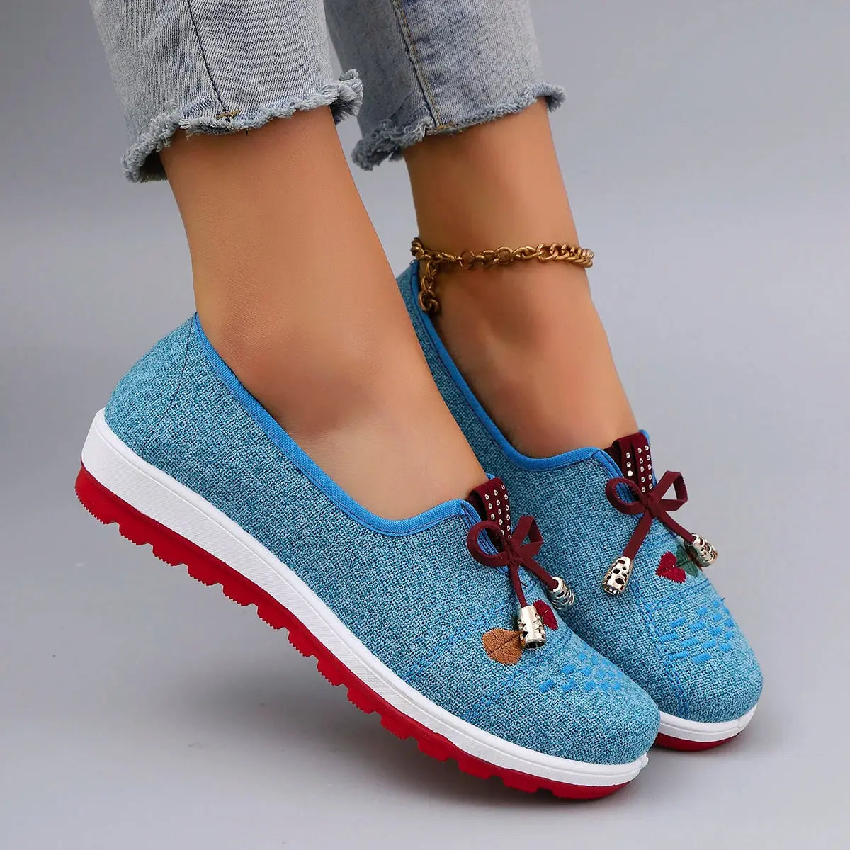Women's summer breathable mesh flat shoes women's shoes casual sneakers shoes, clearance free shipping NovaCart