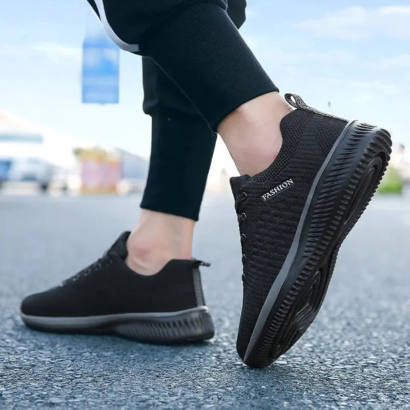 Light Men Sneakers Breathable Mesh Casual Shoes For Men Summer Sport Shoes For Running Plus Size 39-47 Walking Footwear NovaCart