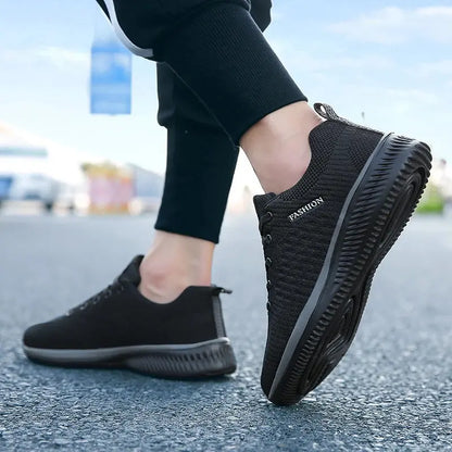 Light Men Sneakers Breathable Mesh Casual Shoes For Men Summer Sport Shoes For Running Plus Size 39-47 Walking Footwear NovaCart