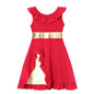 Children's Casual Dress for Girls Mermaid Rapunzel Dress One-Shoulder Sling Short Sleeve Princess Costume Summer Casual Vest NovaCart