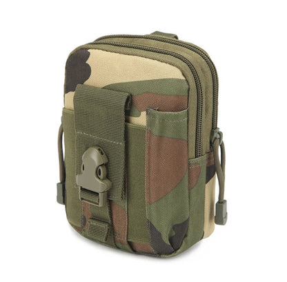 Molle Pouch Belt Waist Pack Men Small Pocket Survival Tool Bag for Running Travel Camping Hunting Airsoft Pi-Mart