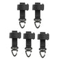 Multi-purpose Nylon Gloves Hook Work Gloves Safety Clip Outdoor Tactical Climbing Rope Camping Hanging Buck Outdoor Camping Pi-Mart