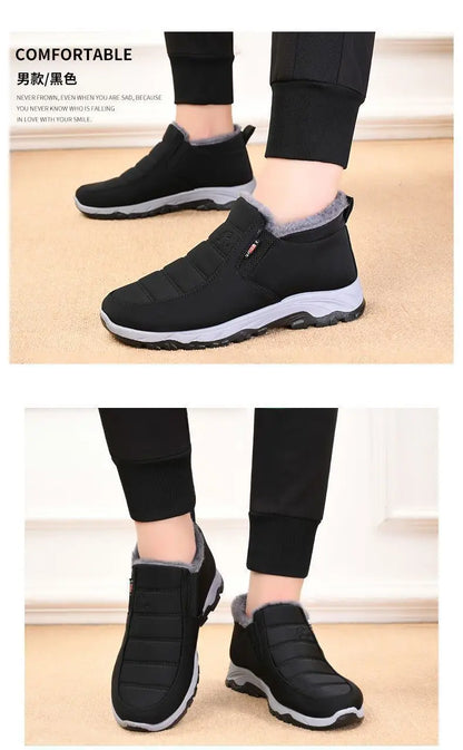 Men's Shoes Autumn Winter Casual Cotton Warm Wear Resistant Chunky Sole Affordable Free Shipping NovaCart