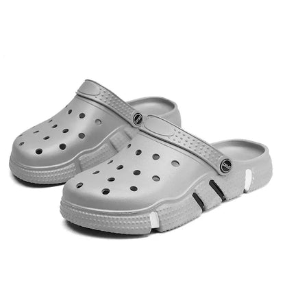 Mens Rubber Sandals Clogs Men Soft Breathable Beach Garden Shoes Summer Casual Zuecos Hombre Cholas Man Plus Big Size 49 50 NovaCart