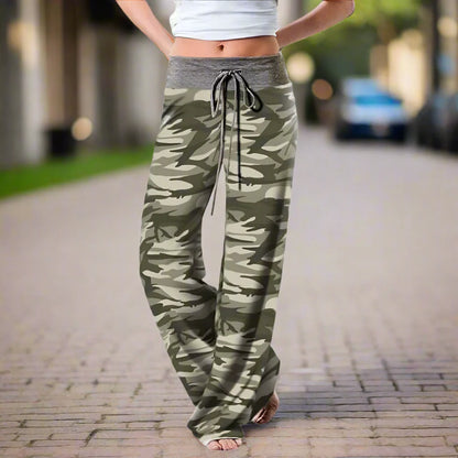 Women’s Wide Leg Yoga Pants – Casual Lounge Pajama Pants FitiqueFit