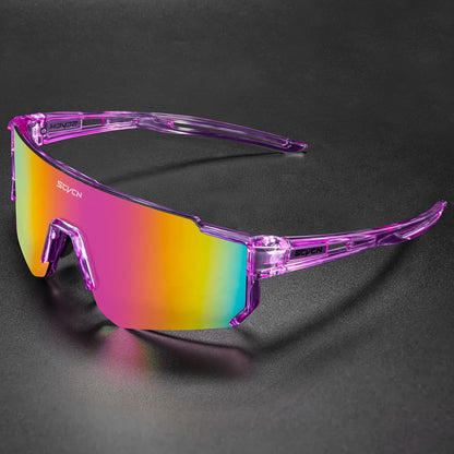 SCVCN New Outdoor Cycling Sunglasses Men Road Driving Bike Glasses  Sports Mountain Climbing Women Bicycle Cycling UV400 Goggles Pi-Mart