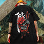 🗡️  3D Samurai Knife Print Oversized T-Shirt FitiqueFit