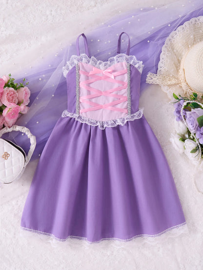 2025 Summer Children's Casual Skirt Princess Costume Moana Girls Dress Princess Cosplay Clothing Girls Carnival Costume Outdoor NovaCart