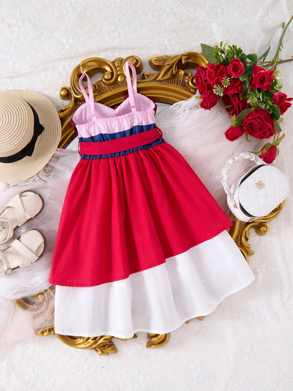 2025 Summer Children's Casual Skirt Princess Costume Moana Girls Dress Princess Cosplay Clothing Girls Carnival Costume Outdoor NovaCart