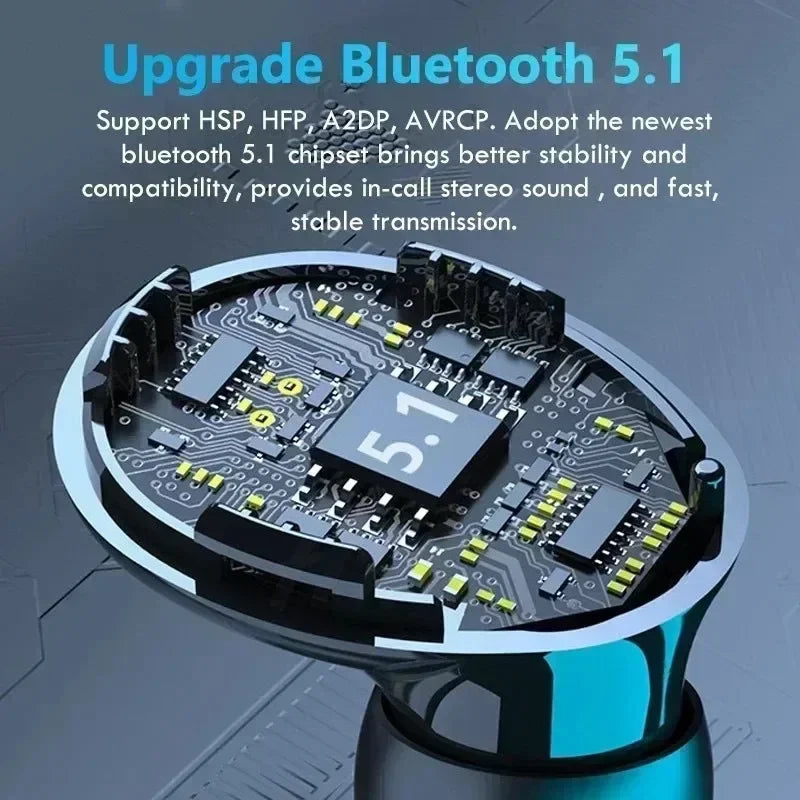 M10 Wireless Headphone Bluetooth Earphones Waterproof Earpieces Sport Earbuds For Huawei Iphone OPPO Xiaomi TWS Music Headset NovaCart
