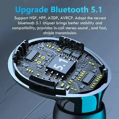 M10 Wireless Headphone Bluetooth Earphones Waterproof Earpieces Sport Earbuds For Huawei Iphone OPPO Xiaomi TWS Music Headset NovaCart