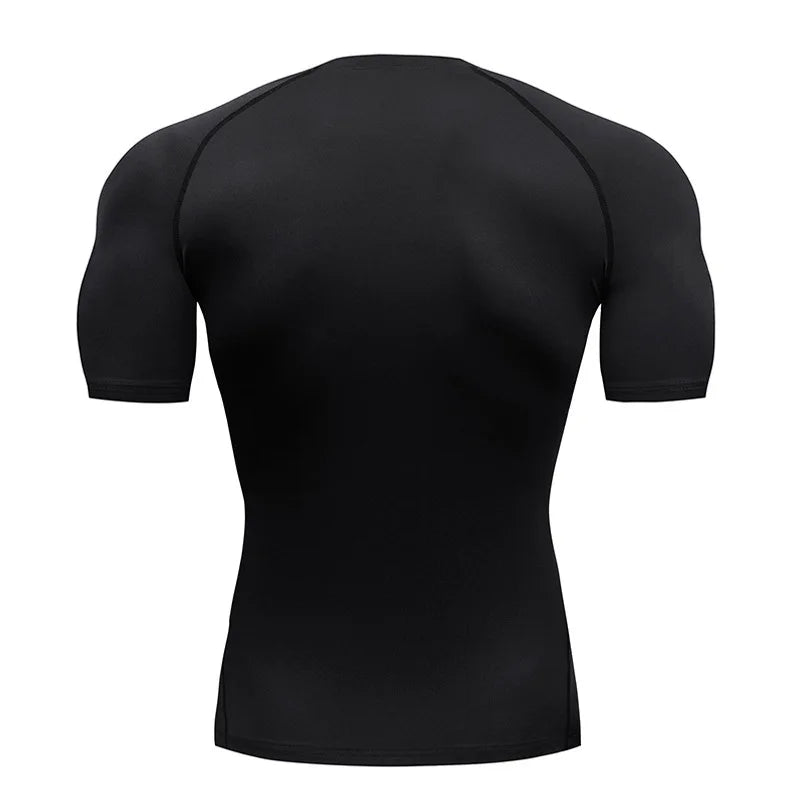 New Compression Shirt Men Fitness Gym Super Hero Sport Running T-Shirt Rashgard Tops Tee Quick Dry Short Sleeve T-Shirt For Men NovaCart
