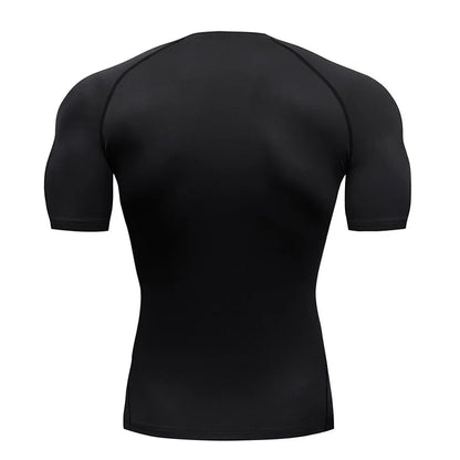 New Compression Shirt Men Fitness Gym Super Hero Sport Running T-Shirt Rashgard Tops Tee Quick Dry Short Sleeve T-Shirt For Men NovaCart