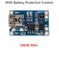 2/5PCS 5V 1A Micro/Type-c/Mini 18650 TP4056 Lithium Battery Charger Module Charging Board With Protection Dual Functions Li-ion Pi-Mart