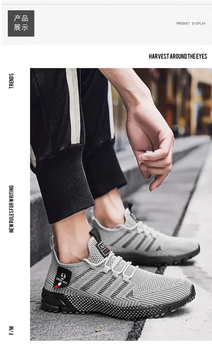 Shoes for Men 2023 New  Casual Fashion Comfortable Outdoors Walk Running Shoes Male Sports Sneakers Big Size Tennis Shoes Men NovaCart