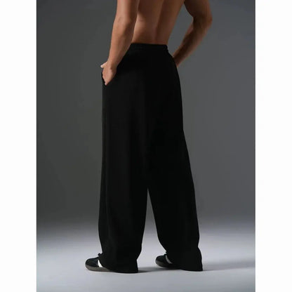 Men's Sweatpants Elastic Waist Joggers Track Pants Casual Sport Fitness Gym Clothing Autumn All-Match Loose Comfy Trousers NovaCart