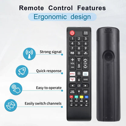 Universal Remote for All Samsung TV Remote BN59-01315J Replacement for All Samsung LCD LED HDTV 3D Smart TVs with Hulu Netflix P Pi-Mart