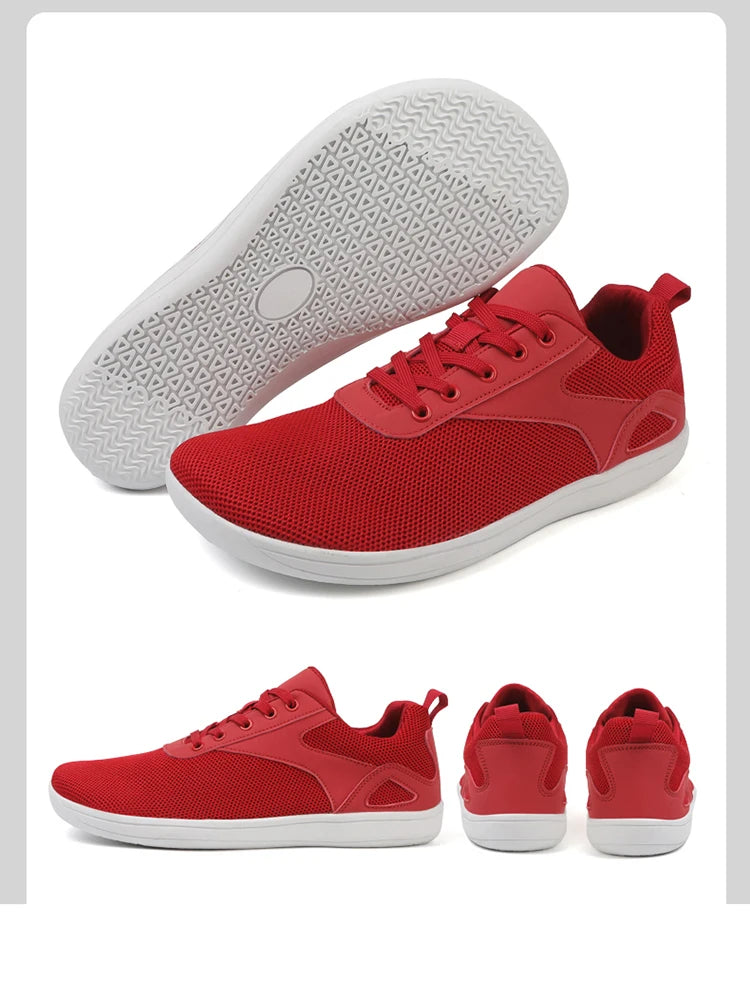 Wide-toed Shoes Men's Fashion Simple Casual Sports Shoes Barefoot Shoes Women's Jogging Shoes Walking Shoes NovaCart