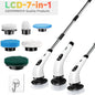 Cordless Household Spin Scrubber Kitchen Gadgets Hair Brushes Bathroom Broom Toilet  Multipurpose Cleaning Brush  Electric Mops Pi-Mart