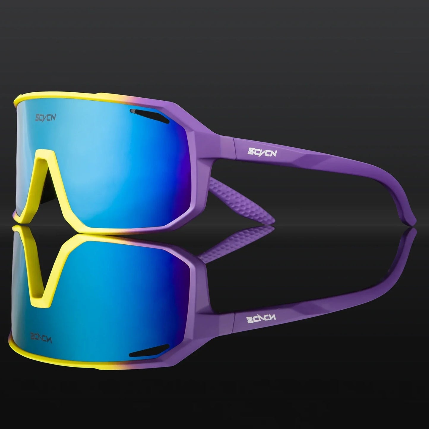 SCVCN Men bicycle Cycling Sunglasses Woman MTB road bike Driving Goggles Outdoor Sports running Glasses UV400 Hiking Eyewear Pi-Mart