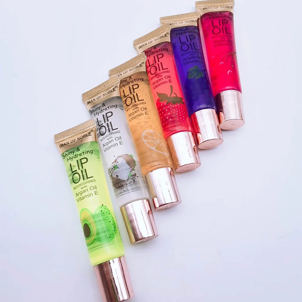 6Pcs Fruity Flavor Watery Glossy Lip Gloss Set Clear Lip Gel Hydrating Moisturizing Lip Gloss Women Lips Makeup Wholesale NovaCart