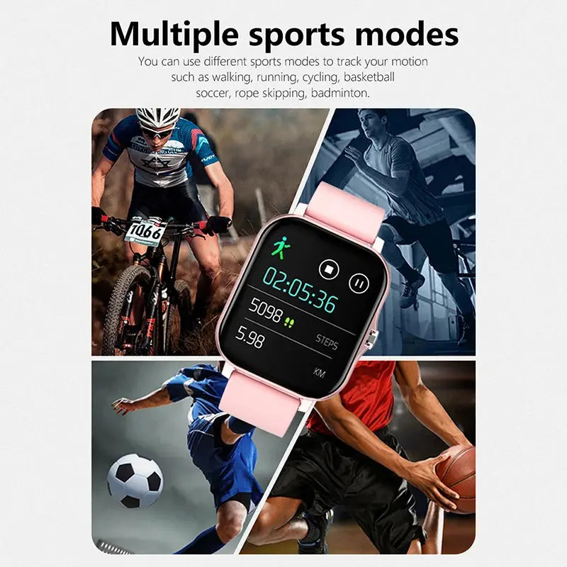 1.83'' Sport Smart Watch Fitness Clock Health Monitor Waterproof Smartwatch Wireless Call Watches for Men Women IOS Android 2025 NovaCart