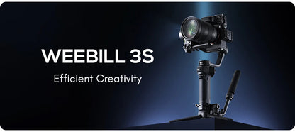 ZHIYUN Official WEEBILL 3S Handheld Camera Stabilizer 3-Axis Gimbal Bluetooth Shutter Gimbals for DSLR Mirrorless Cameras NovaCart