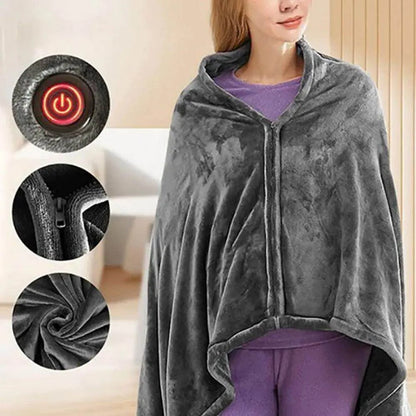 USB Electric Heated Throw Blanket SmartPursue™