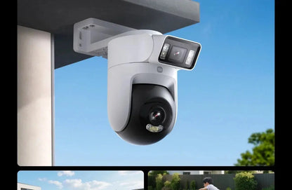 New Xiaomi Outdoor Camera 4 Dual Lens 5MP 3K HD Dual View Monitoring Panoramic Closeup Tracking IP66 Weatherproof AntiTheft - CN NovaCart