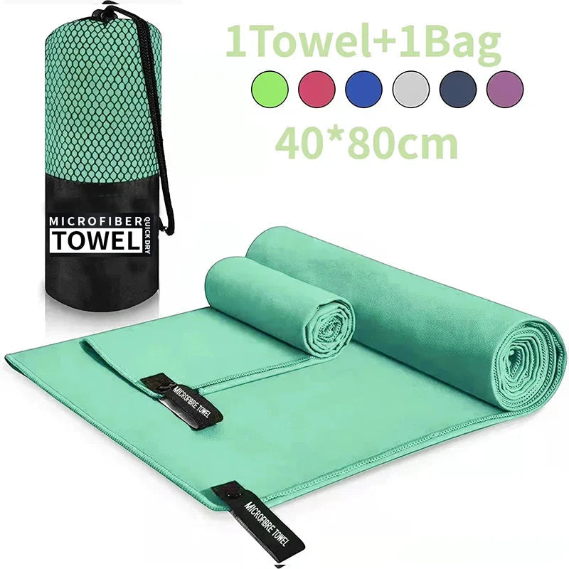 Quick-Drying Sports Towel 40x80CM Blue Grey Green Orange Swimming Gym Fitness Camping Running Beach Washcloth Towels multitool Pi-Mart