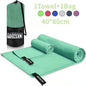 Quick-Drying Sports Towel 40x80CM Blue Grey Green Orange Swimming Gym Fitness Camping Running Beach Washcloth Towels multitool Pi-Mart