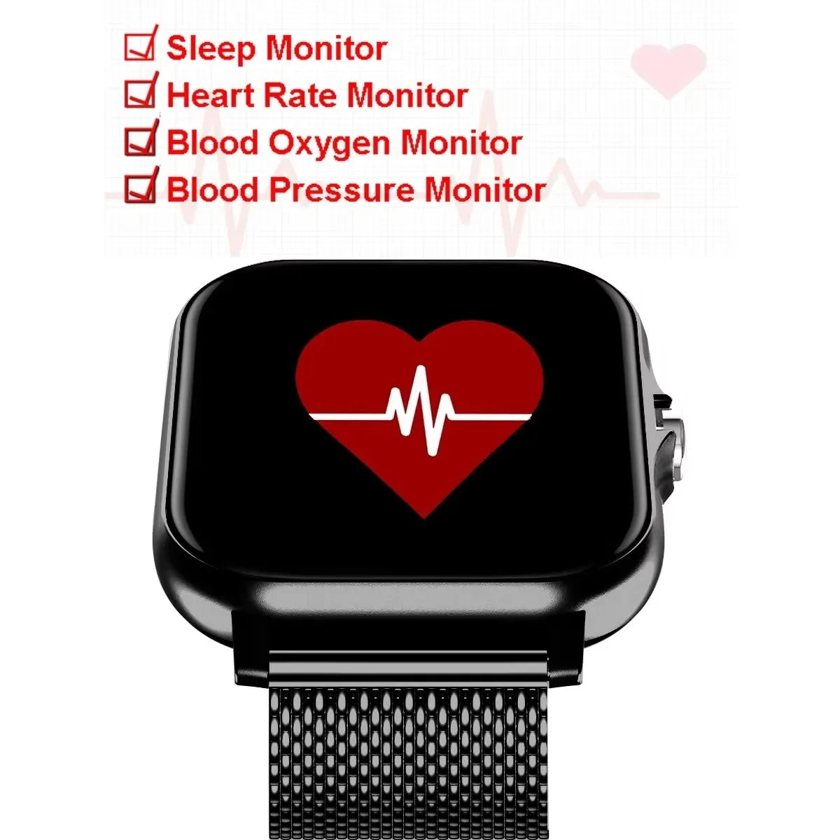 2026 New Multifunctional Smart Watch Men & Women Bluetooth Connected Phone Music Fitness Sports Bracelet Sleep Monitor watch NovaCart