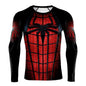 Fashion Comics Spider Cosplay 3D Printed Men's Long Sleeve T-shirt Superhero Tee Casual Loose Fitness Sports Tops Street Clothes NovaCart