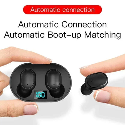 E6S Wireless Bluetooth Earphones TWS Bluetooth Headset Wireless Earbuds Noise Cancelling Earphones with Microphone Headphones NovaCart