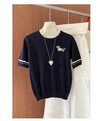 Summer Women's T-shirt 100% Cotton Short Half Sleeve O neck Clothes Solid Casual Pullover Basic Female Top NovaCart