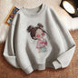 Hoodie Hip Hop Retro Girl Drink Juice Design Children's Sweatshirt Cute Hoody Girls Autumn Spring Casual Hoodies Pullover NovaCart