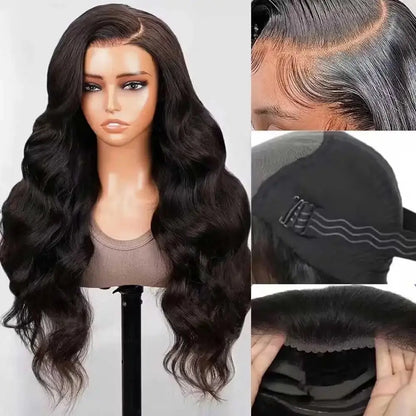 250% Glueless Wig Body Wave Human Hair Wigs Pre Cut 13x4 13x6 HD Lace Frontal Wigs Pre Plucked Curly Lace Front Human Hair Wigs NovaCart