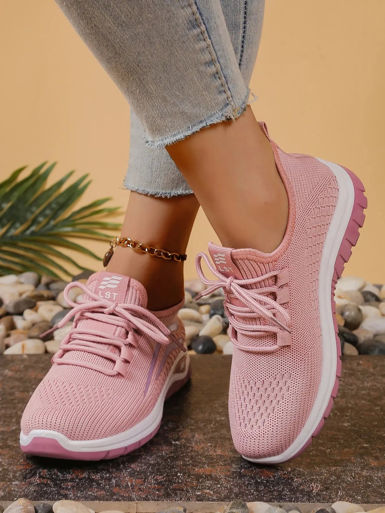 Women's shoes, soft soles, not tired feet,summer sneakers platform shoes, flying weaving, breathable women's sneakers shoes NovaCart