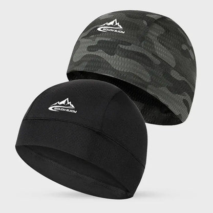 Cooling Skull Cap Helmet Lining Breathable Sweat Wicking Cycling Sports Running Hat Comfortable Outdoor Hiking Cap Quick Dry Cap NovaCart