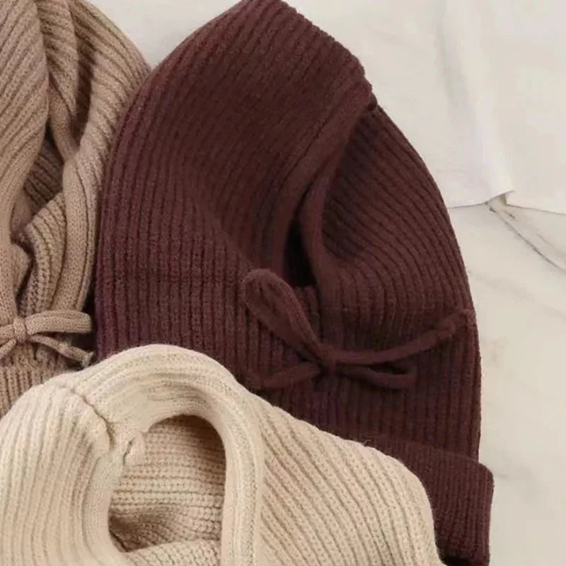 Knitted Hooded Cap Winter Balaclava FitiqueFit