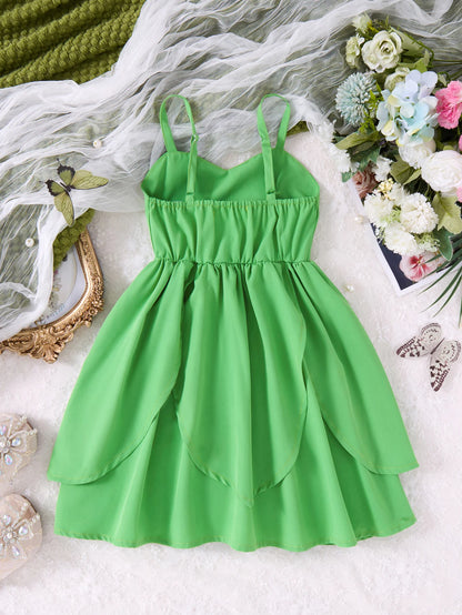 2025 Summer Children's Casual Skirt Princess Costume Moana Girls Dress Princess Cosplay Clothing Girls Carnival Costume Outdoor NovaCart