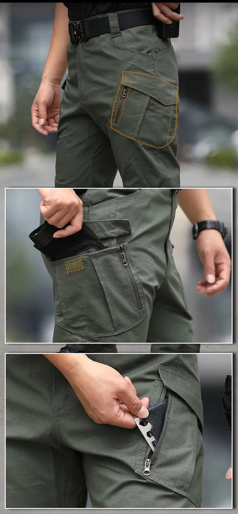 City Tactical Cargo Pants Classic Outdoor Hiking Trekking Army Tactical Joggers Pant Camouflage Military Multi Pocket Trousers NovaCart