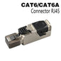 Clearance_RJ45 Cat8 Cat7 Cat6A Connectors Metal Tool Free Easy Termination Plug 2000MHz 40G LAN Cable 22AWG - 24AWG Reusable Eth Pi-Mart