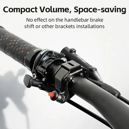 ROCKBROS Bicycle Bell Aluminum Alloy Horn Small Volume Portable Sound Alarm For Safety MTB Road Bike Ring Bicycle Accessories Pi-Mart
