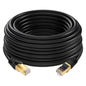 0.5/1/2/3/5/10/15/20/30/50M Cat6 Ethernet Cable RJ45 UTP 1000Mbps Network Cord LAN Wire Internet Lead Cord Router Computer Cable Pi-Mart