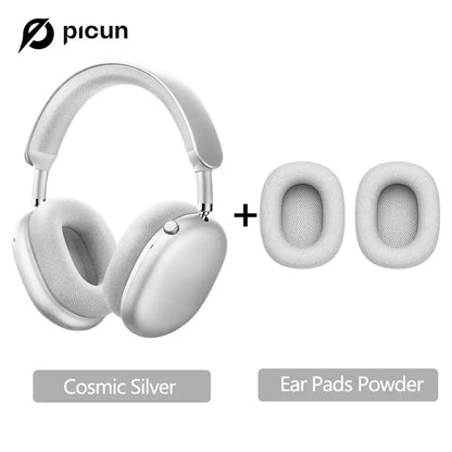Picun F8MAX ANC Wireless Headphone 59dB Hybrid Active Noise Canceling Spatial Audio Earphone Bluetooth 6.0 Over Ear Headset 180H NovaCart