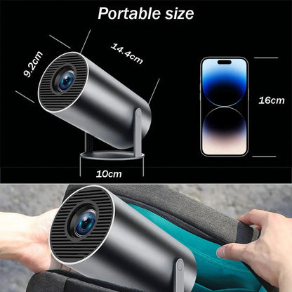 Portable 4K Projector - Home Cinema Outdoor Projetor SmartPursue™