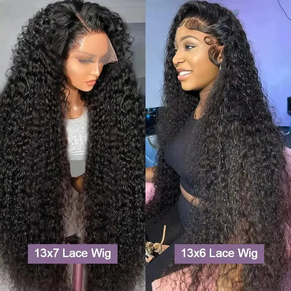 13x6 HD Curly 250% Density 30 42 Inch Lace Front 5x5 Glueless Wigs Human Hair Wigs Deep Wave 13x4 Lace Frontal Wig Ready To Go NovaCart