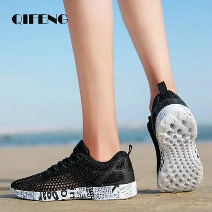 Hight Quality Summer Mens Casual Shoes Aqua Shoes Origin Air Mesh Sneakers Fashion Foam Sport Footwear Beach Shoes Water Shoes NovaCart